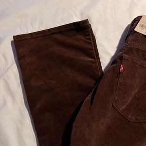 Levi’s High Rise Bootcut Corduroy Jeans